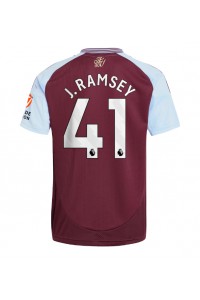 Aston Villa Jacob Ramsey #41 Fotballdrakt Hjemme Klær 2024-25 Korte ermer